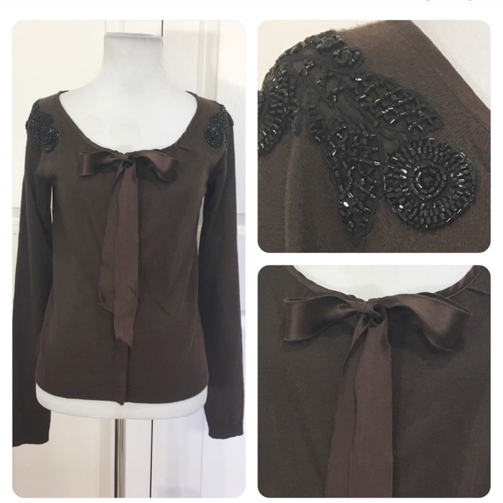 Alberta Ferretti cashmere silk cardigan